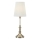 Markslöjd 108970 - Tafellamp NOBLE 1xE14/40W/230V 66 cm wit/messing