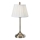 Markslöjd 108973 - Tafellamp OXFORD 1xE14/40W/230V wit/messing