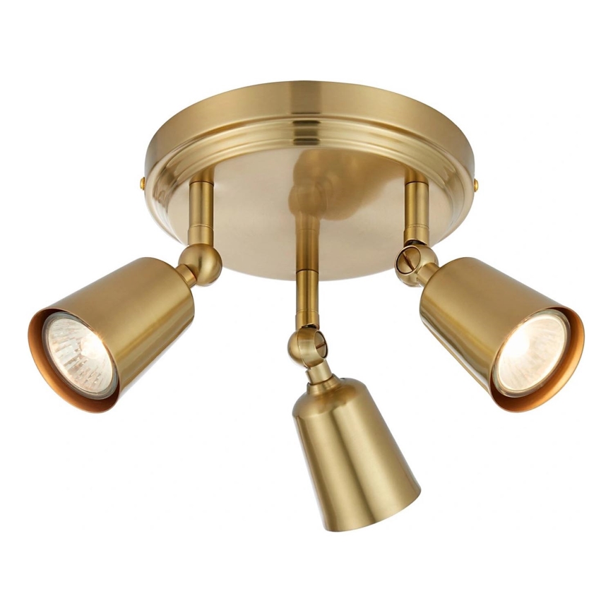 Markslöjd 108980 - Spot orientable TINY 3xGU10/7W/230V laiton