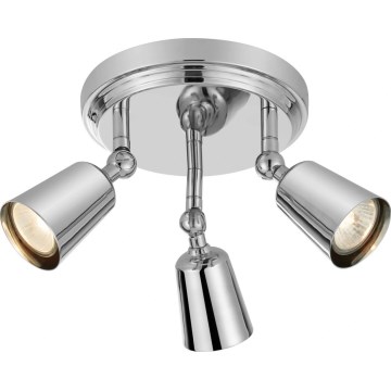 Markslöjd 108981 - Plafondspot TINY 3xGU10/7W/230V glanzend chroom