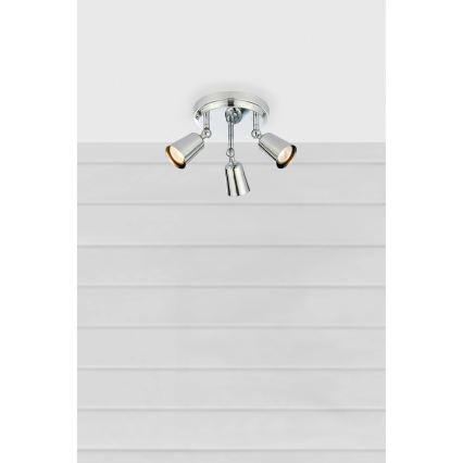 Markslöjd 108981 - Spot TINY 3xGU10/7W/230V chrome brillant