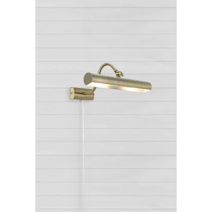 Markslöjd 108982 - Applique pour tableau CIGLIA 2xE14/40W/230V laiton