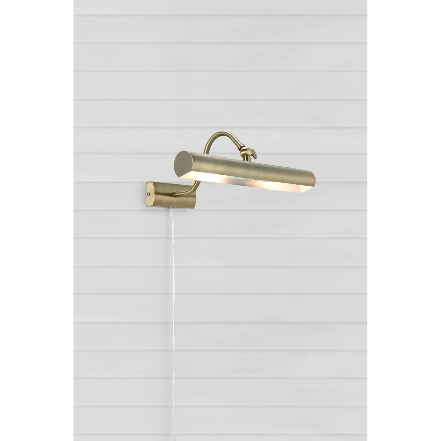 Markslöjd 108982 - Applique pour tableau CIGLIA 2xE14/40W/230V laiton