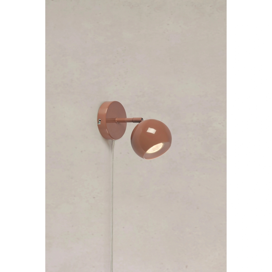 Markslöjd 108984 - Applique murale POP 1xGU10/7W/230V marron