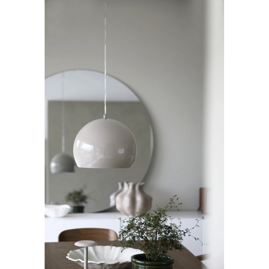 Markslöjd 108986 - Suspension sur câble POP 1xE27/40W/230V Ø 28 cm gris