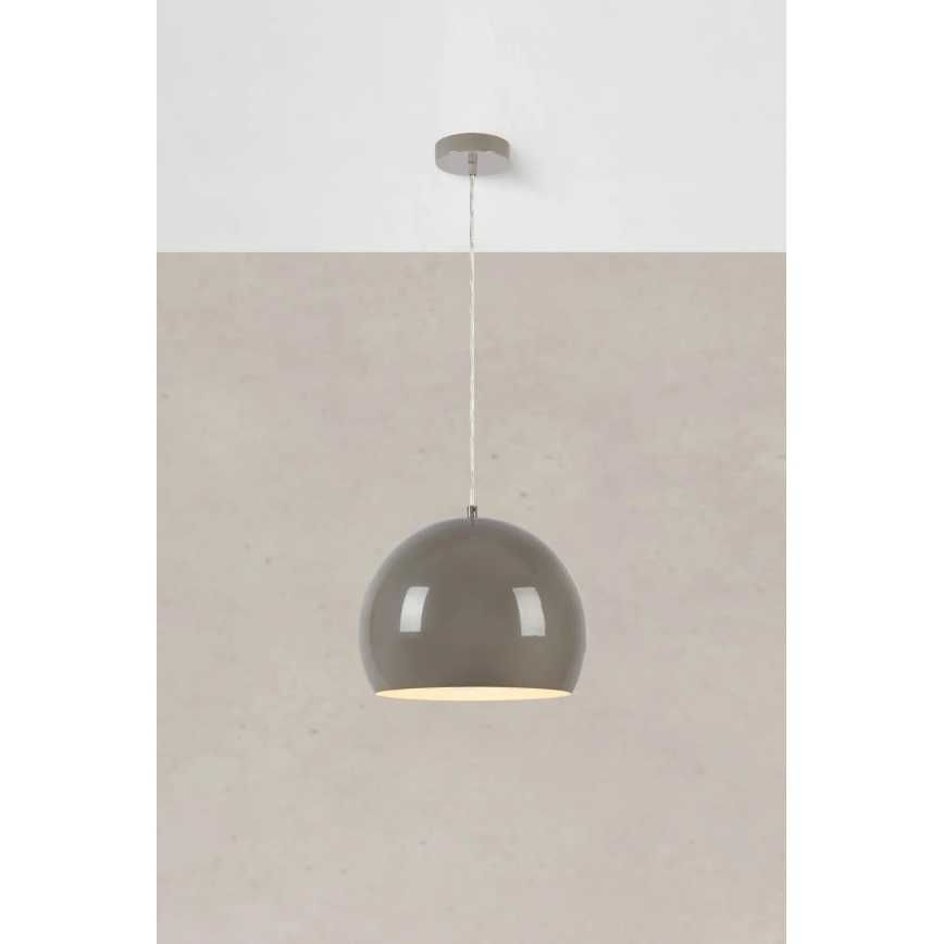 Markslöjd 108986 - Suspension sur câble POP 1xE27/40W/230V Ø 28 cm gris