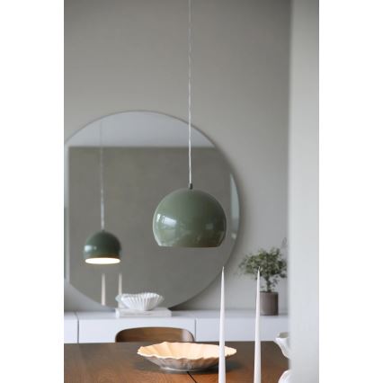 Markslöjd 108988 - Hanglamp POP aan snoer, 1xE27/40W/230V, Ø 28 cm, groen