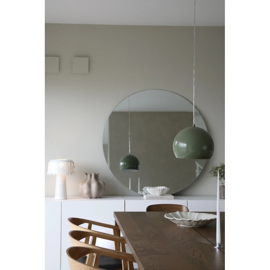 Markslöjd 108988 - Suspension POP sur câble 1xE27/40W/230V Ø 28 cm vert