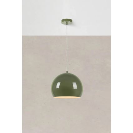 Markslöjd 108988 - Suspension POP sur câble 1xE27/40W/230V Ø 28 cm vert