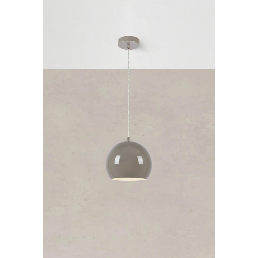 Markslöjd 108989 - Suspension sur câble POP 1xGU10/7W/230V Ø 20 cm gris