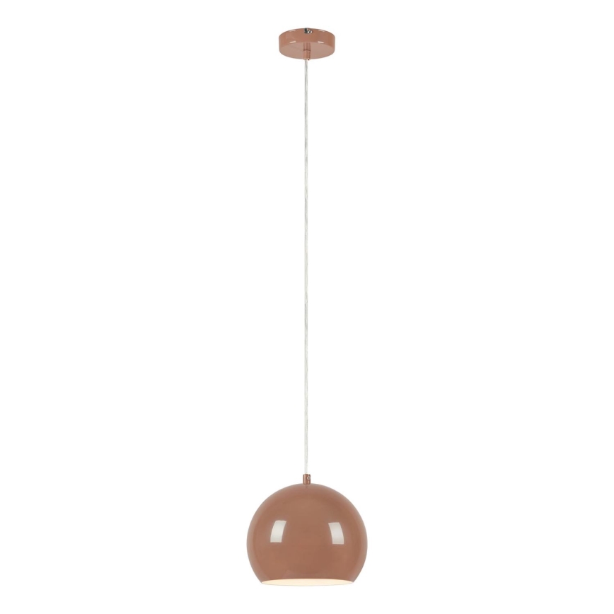 Markslöjd 108990 - Hanglamp aan snoer POP 1xGU10/7W/230V Ø 20 cm bruin