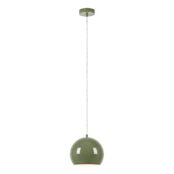 Markslöjd 108991 - Suspension sur câble POP 1xGU10/7W/230V diam. 20 cm verte