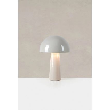 Markslöjd 108993 - Lampe de table MANTAR 1xE14/40W/230V grise