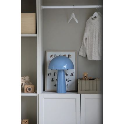 Markslöjd 108994 - Tafellamp MANTAR 1xE14/40W/230V blauw