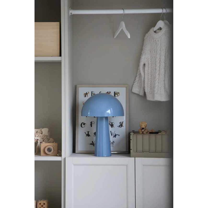 Markslöjd 108994 - Tafellamp MANTAR 1xE14/40W/230V blauw