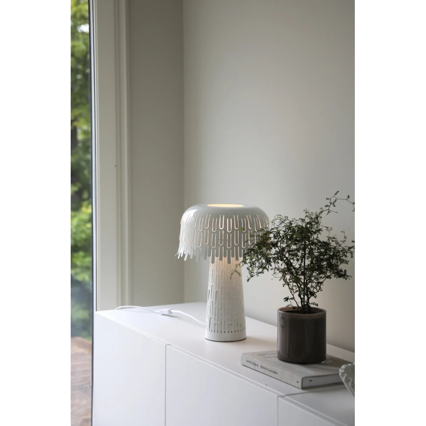 Markslöjd 109006 - Lampe de table VERBERA 1xE14/40W/230V blanche