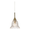 Markslöjd 109011 - Hanglamp aan snoer LUNA 1xE14/40W/230V messing