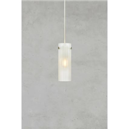 Markslöjd 109014 - Hanglamp met kabel TIBIA 1xE14/40W/230V messing