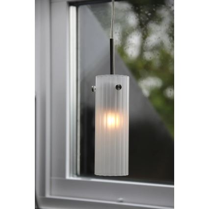 Markslöjd 109014 - Suspension sur câble TIBIA 1xE14/40W/230V laiton