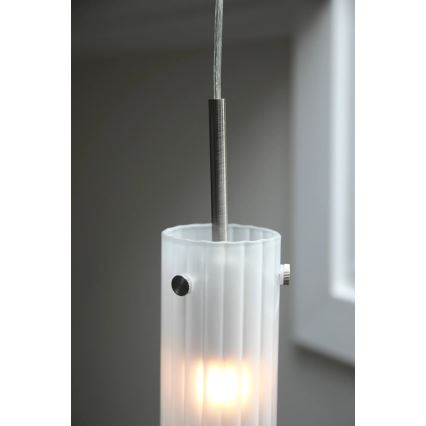 Markslöjd 109014 - Suspension sur câble TIBIA 1xE14/40W/230V laiton