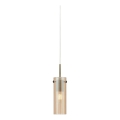 Markslöjd 109015 - Suspension sur câble TIBIA 1xE14/40W/230V beige fumé/laiton
