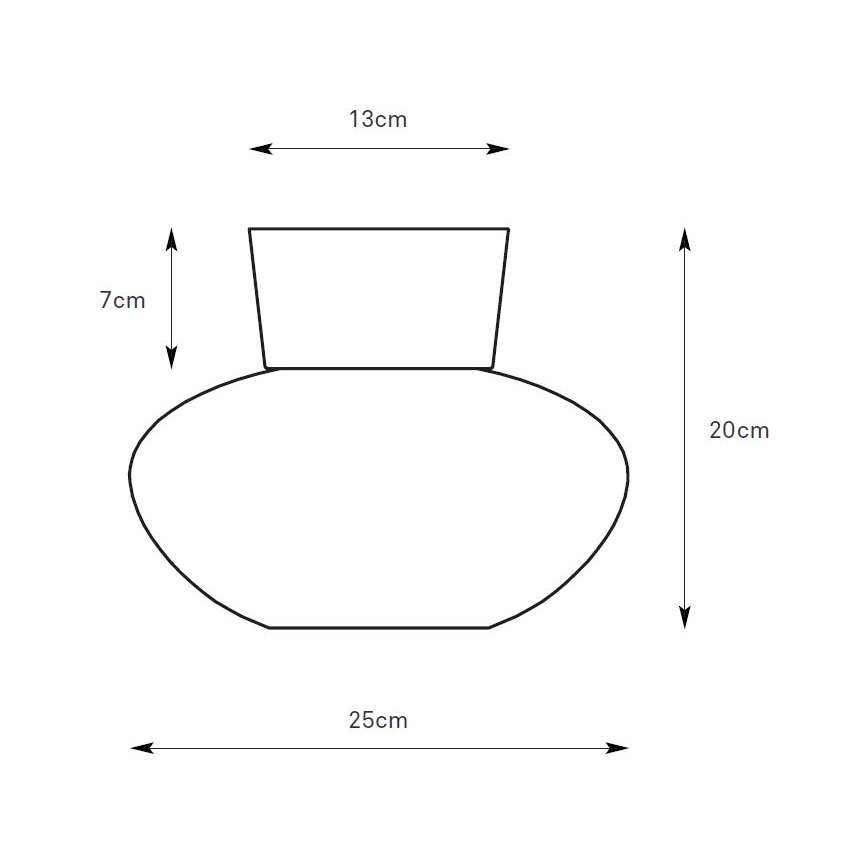 Markslöjd 109025 - Plafondlamp MALAGA 1xE27/40W/230V Ø 25 cm mat chroom
