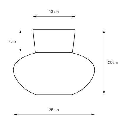 Markslöjd 109025 - Badkamer plafondlamp MALAGA 1xE27/40W/230V Ø 25 cm IP44 mat chroom