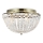 Markslöjd 109031 - Plafonnier de salle de bains ESTELLE 3xG9/20W/230V Ø 30 cm IP44 laiton