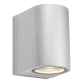 Markslöjd 109109 - ALOR dimbare buitenwandlamp LED/4,9W/230V IP65 zilver