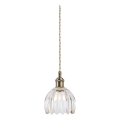 Markslöjd 109136 - Pendellamp aan kabel GOTA 1xE14/40W/230V Ø 13 cm messing/helder