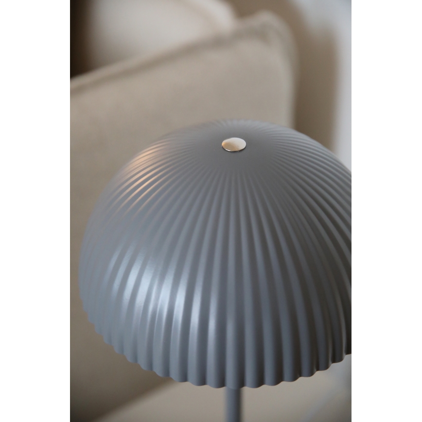 Markslöjd 109139 - Lampe de table ZIN 2xG9/20W/230V, grise