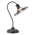 Markslöjd 109151 - Tafellamp NOVIA 1xE27/60W/230V zwart/rookgrijs