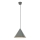 Markslöjd 109162 - Hanglamp met kabel TIP 1xE27/60W/230V grijs