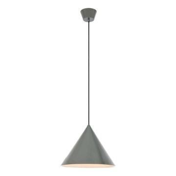 Markslöjd 109162 - Suspension sur câble TIP 1xE27/60W/230V Ø 37,5 cm gris