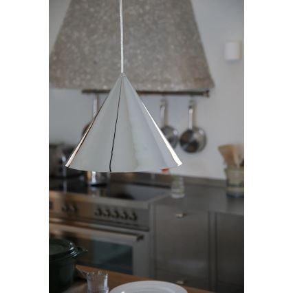 Markslöjd 109163 - Suspension sur câble TIP 1xE27/60W/230V, finition chrome brillant