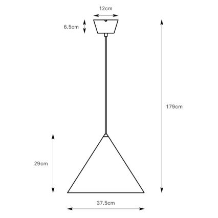 Markslöjd 109163 - Suspension sur câble TIP 1xE27/60W/230V, finition chrome brillant