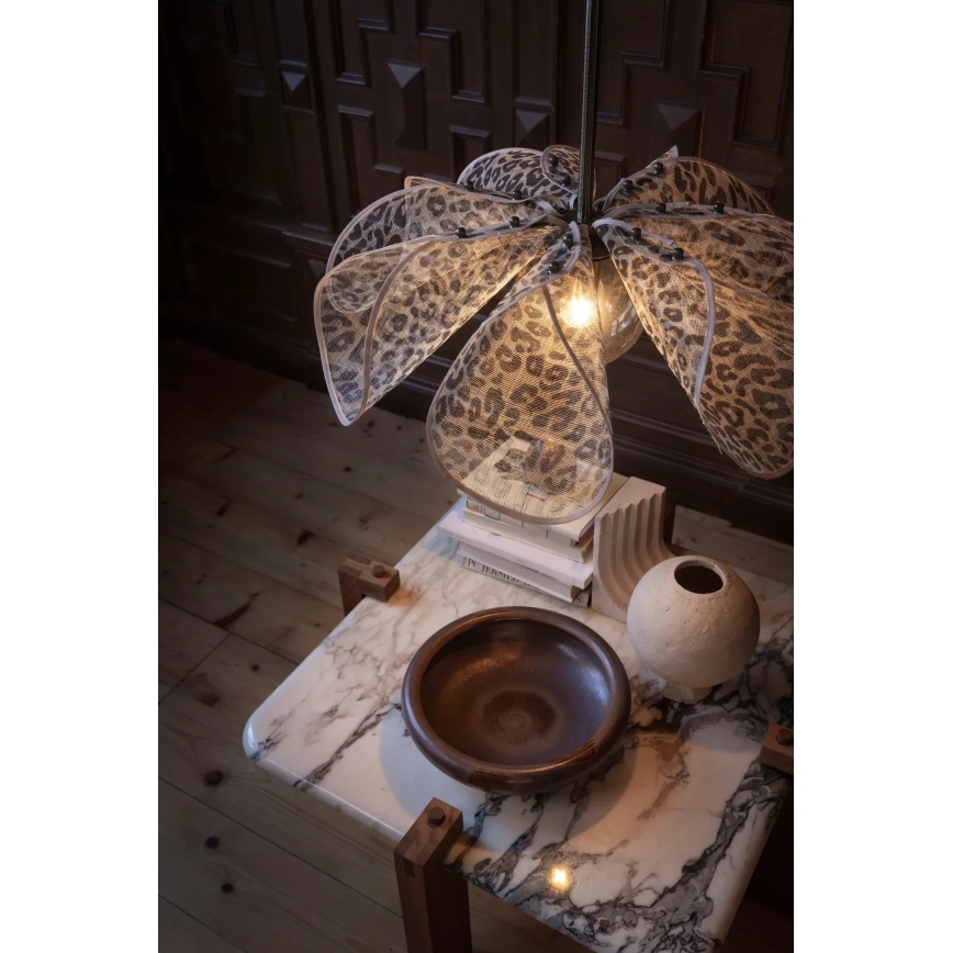 Markslöjd 109169 - STYRKA hanglamp aan kabel, 1xE27/40W/230V, Ø 63 cm, beige