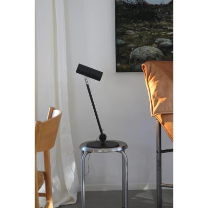 Markslöjd 109183 - Dimbare LED-tafellamp ARLO LED/4,9W/230V, zwart
