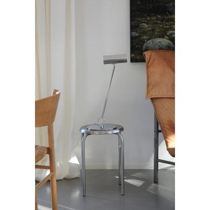 Markslöjd 109184 - ARLO dimbare LED-tafellamp LED/4,9W/230V glanzend chroom