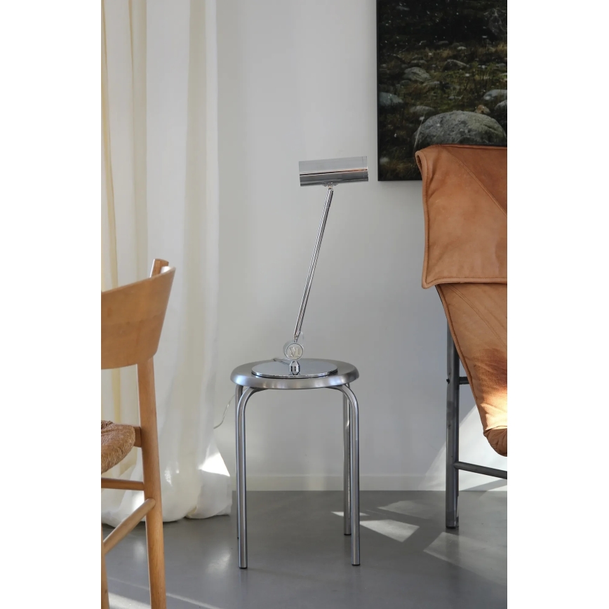 Markslöjd 109184 - ARLO dimbare LED-tafellamp LED/4,9W/230V glanzend chroom