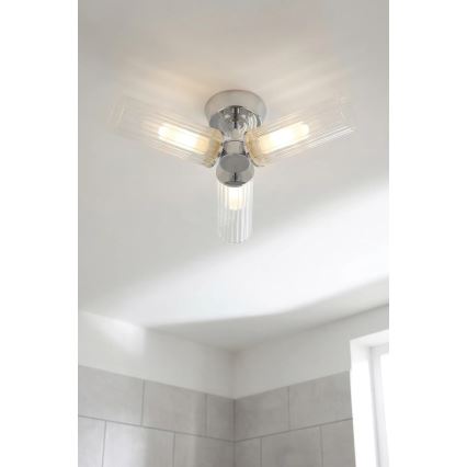Markslöjd 109237 - Badkamer opbouwlamp RIMINI 3xG9/20W/230V IP44 glanzend chroom