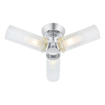 Markslöjd 109237 - Badkamer opbouwlamp RIMINI 3xG9/20W/230V IP44 glanzend chroom
