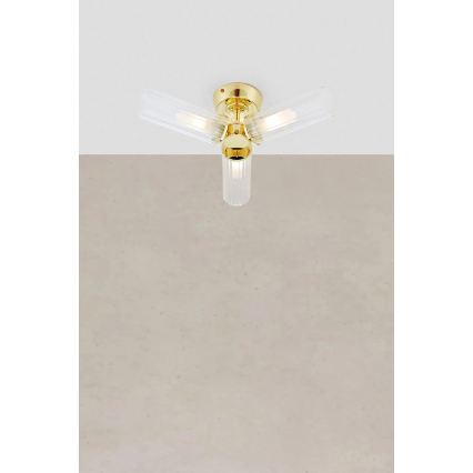 Markslöjd 109238 - Badkamer opbouwarmatuur RIMINI 3xG9/20W/230V IP44 messing