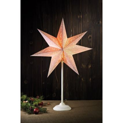 Markslöjd 700119 - Décoration de Noël ARATORP 1xE14/25W/230V blanc