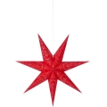 Markslöjd 700120 - Kerstdecoratie ARATORP 1xE14/25W/230V Ø 75 cm rood