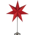 Markslöjd 700123 - Kerstdecoratie ARATORP 1xE14/25W/230V rood