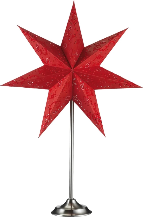 Markslöjd 700123 - Kerstdecoratie ARATORP 1xE14/25W/230V rood