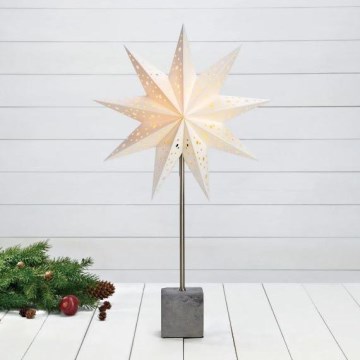 Markslöjd 702469 - Décoration de noël HARD 1xE14/25W/230V blanche