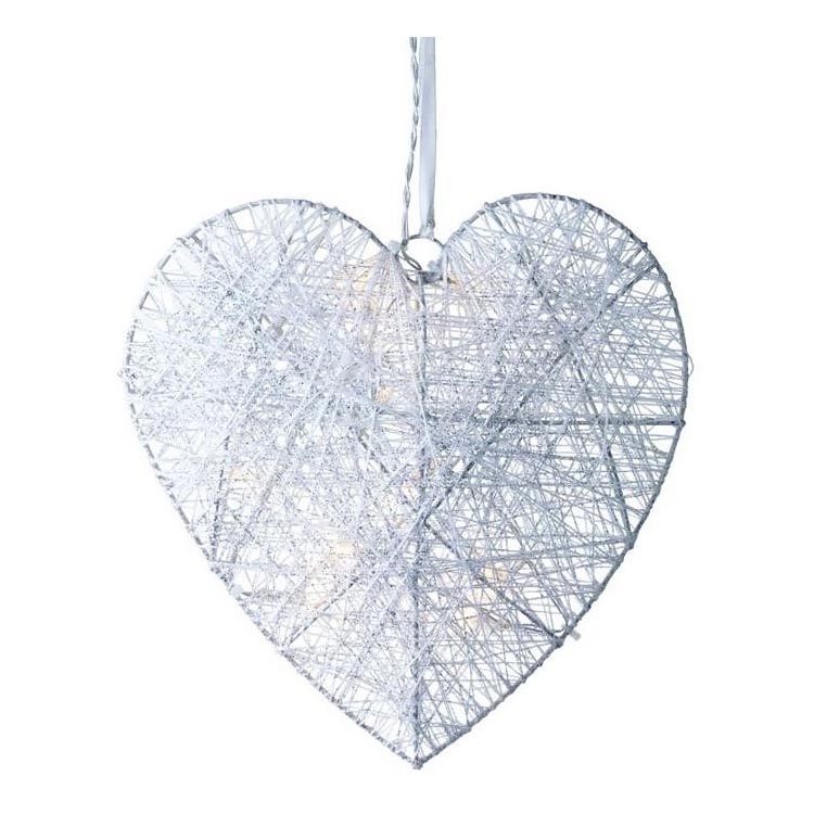 Markslöjd 702900 - Décoration de Noël SIA LED/0,6W/3xAA coeur 20 cm