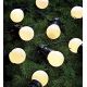 Markslöjd 703180 - LED Kerst Lichtketting voor Buiten DAKKE 10xLED 7,5m IP44 warm wit